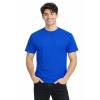 T-shirt męski PREMIUM z krótkim rękawem chabrowy 100% bawełna 190g roz. L